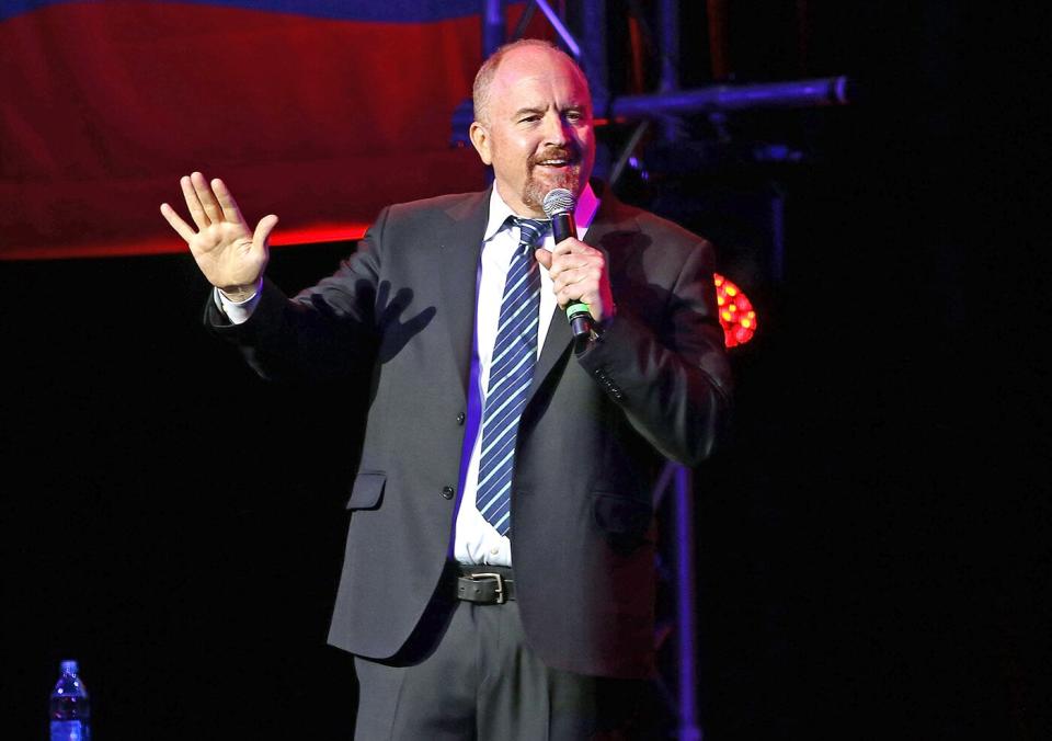 Louis C.K. attends 10th Annual Stand Up For Heroes - Show at The Theater at Madison Square Garden on November 1, 2016 in New York City.