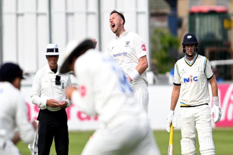 Ollie Robinson starred as Sussex beat Yorkshire <i>(Image: Simon Dack)</i>