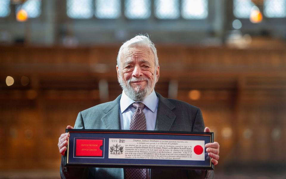 Receiving the Freedom of the City of London in 2018 - Julian Simmonds