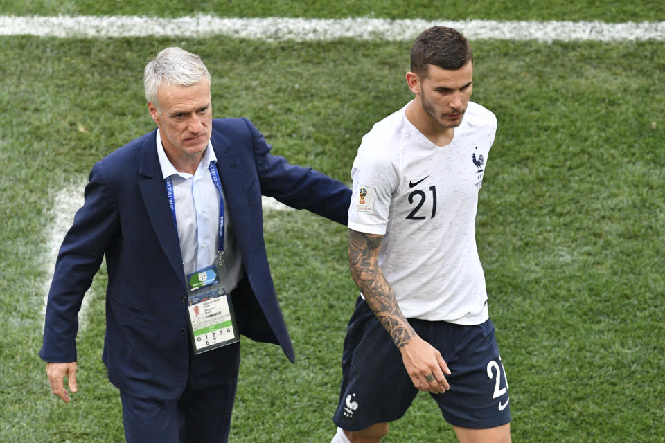 Premier changement pour les Bleus