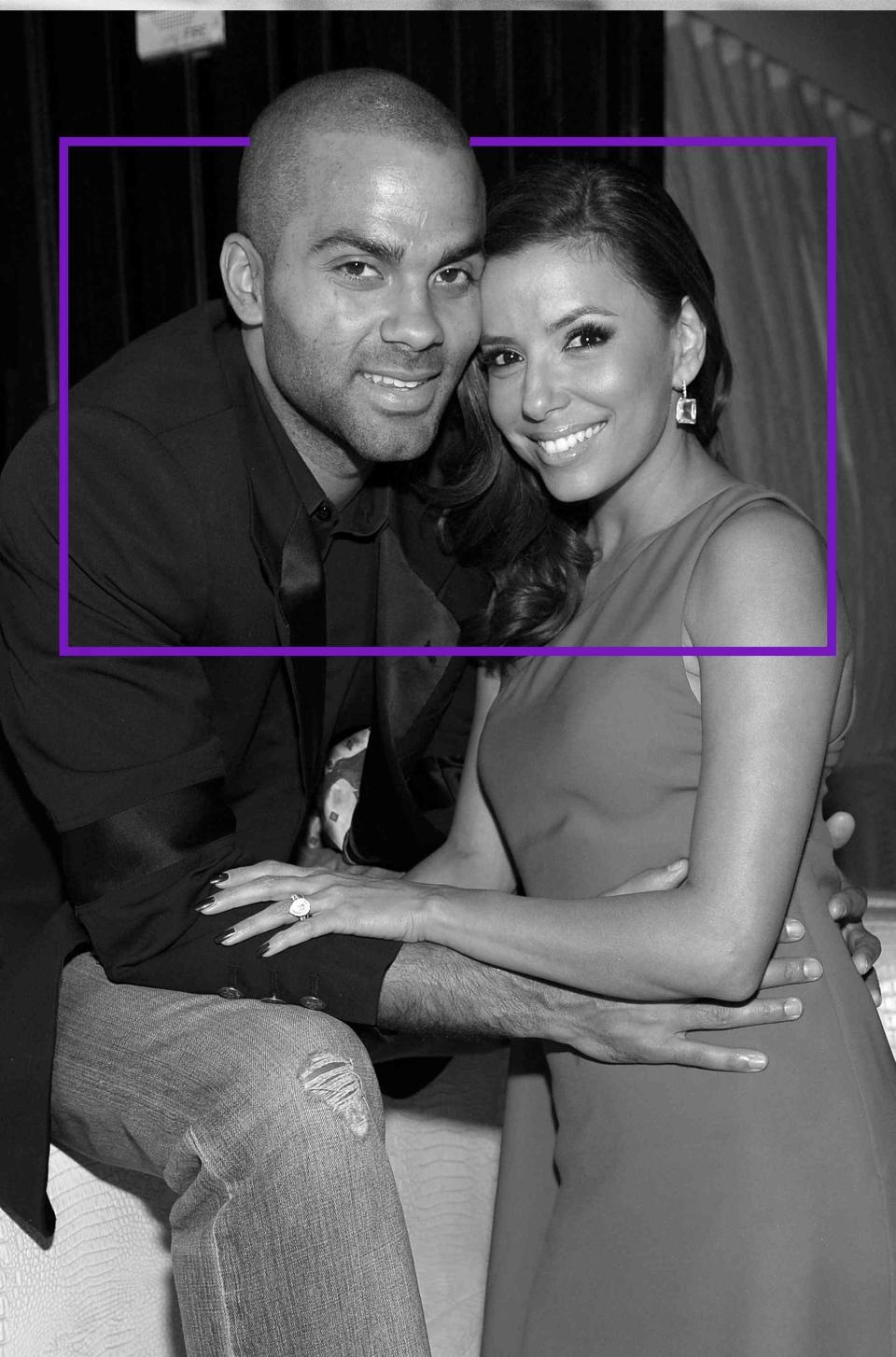 <p>Denise Truscello/WireImage</p> Eva Longoria, Tony Parker