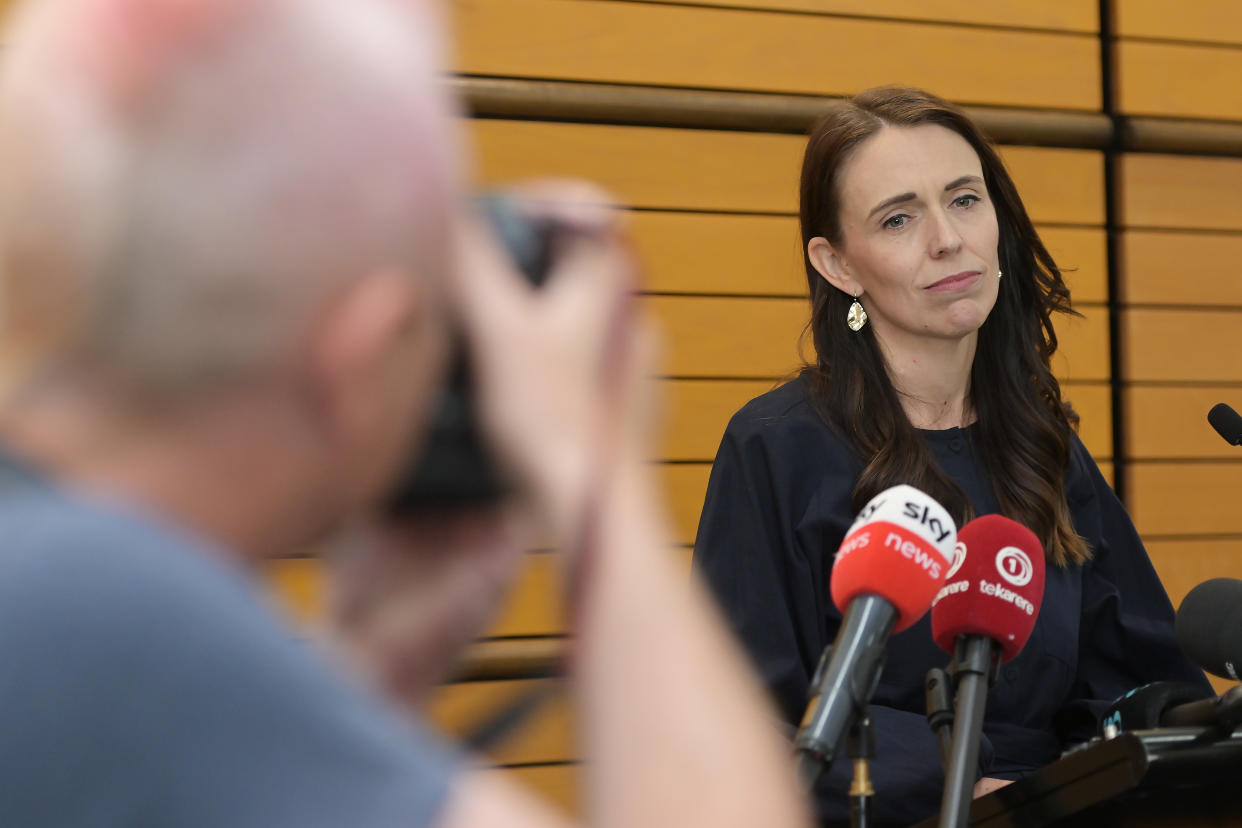  New Zealand Prime Minister Jacinda Ardern resigned on Thursday. (Getty)