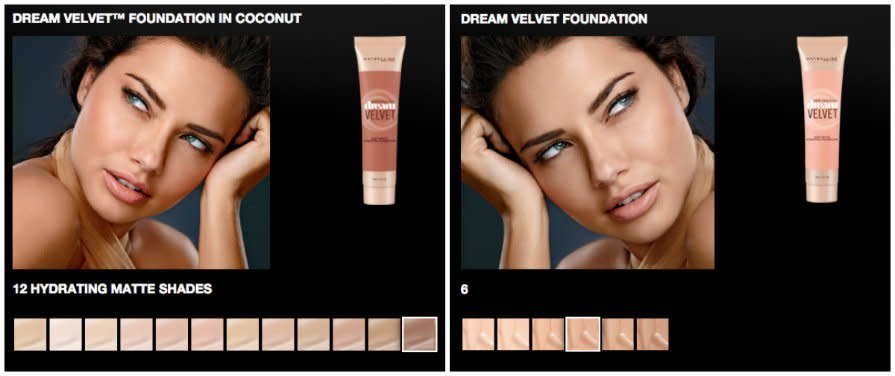 Maybelline Offering Only Lightest Shades of New Foundation to British Women