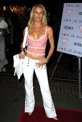 Nicolette Sheridan at the Hollywood premiere of Fox Searchlight's I Heart Huckabees