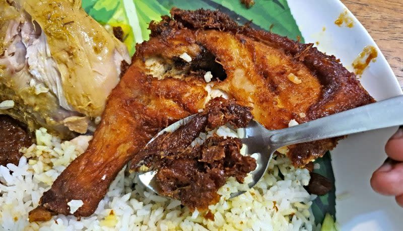 Nasi lemak - chicken