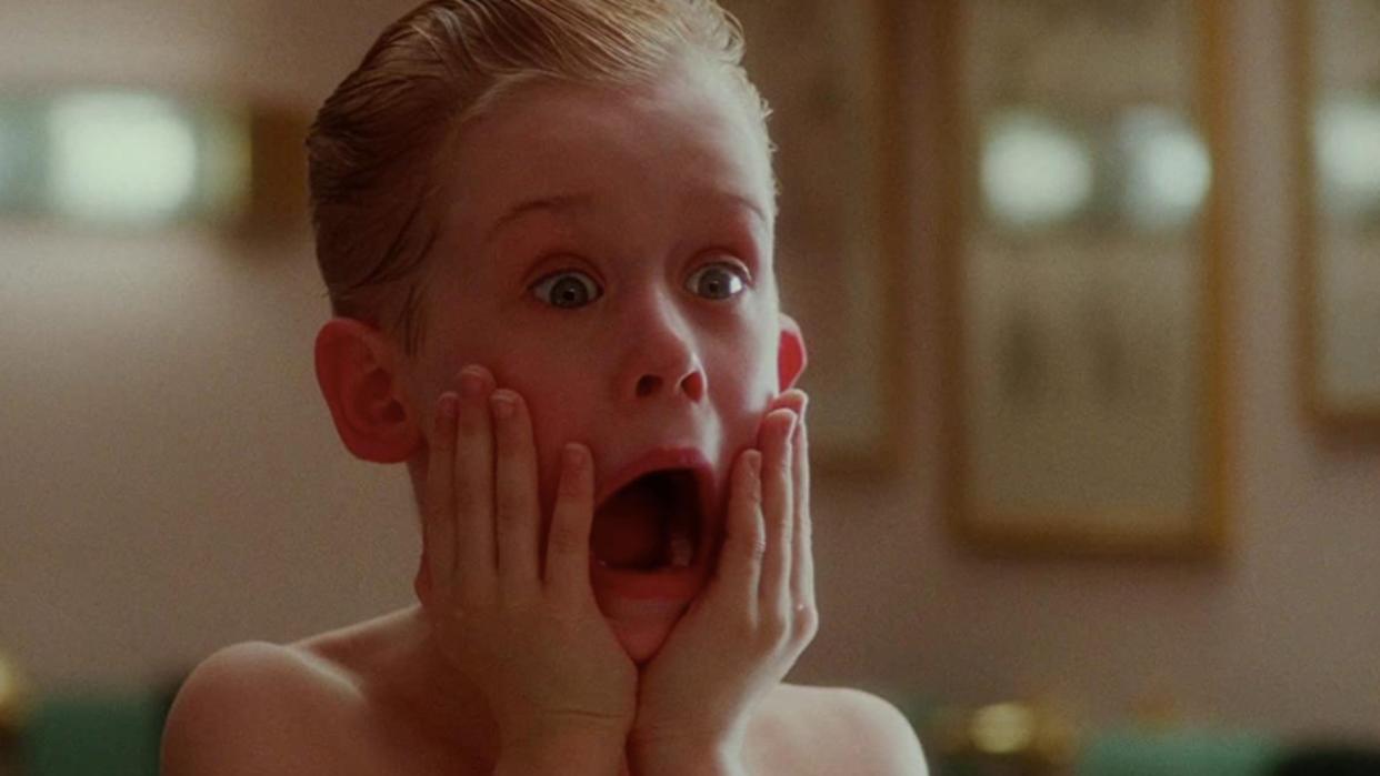  Macaulay Culkin in Home Alone. 