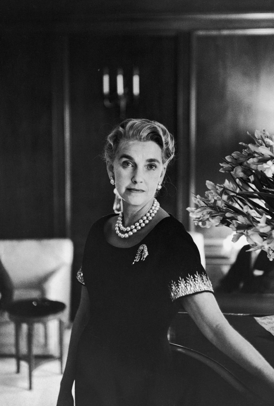 Barbara Hutton at wedding of son.    (Photo by Jon Brenneis/Getty Images)