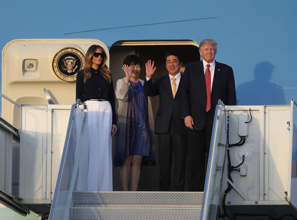 Japanese prime minister’s wife flies solo on D.C visit