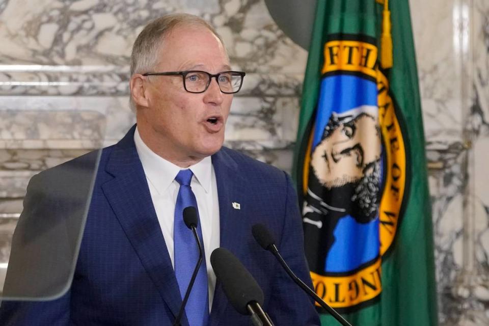 Gov. Inslee has tested positive for COVID-19, his office said May 25, the same day state health officials urged people to wear face mask indoors as case counts steadily rise.