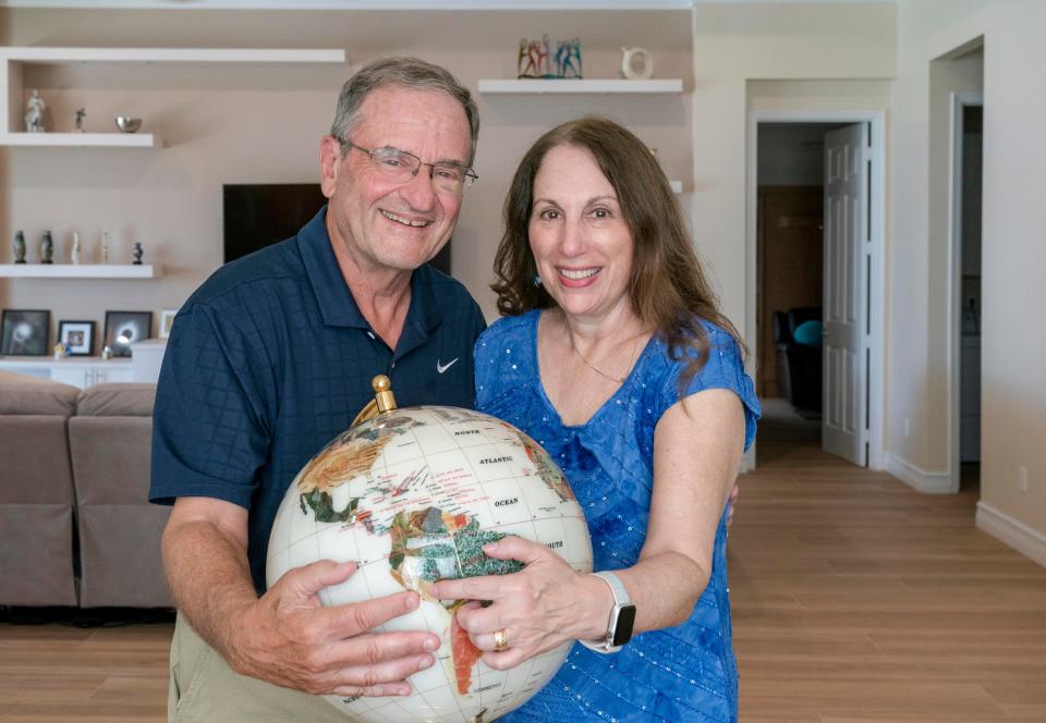 Larry and Marcy Gever were stranded in Lima, Peru after they tested positive for COVID before their return trip home to Boynton Beach.