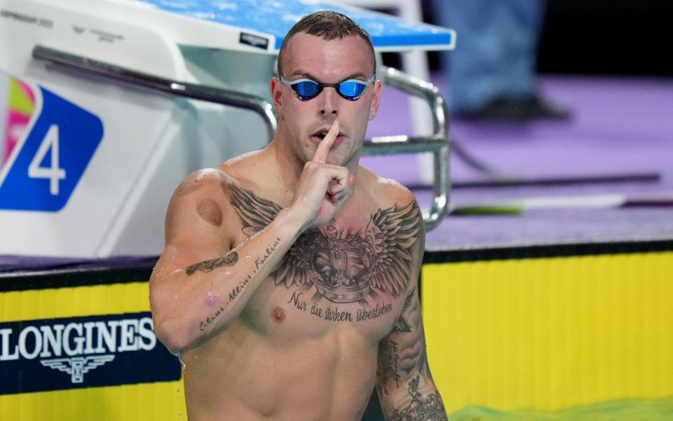 Kyle Chalmers channels his anger at Australian media into golden swim - PA