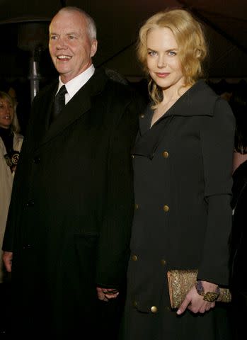 <p>Lee Celano/WireImage</p> Nicole Kidman with her late father, Dr. Anthony Kidman, in 2005