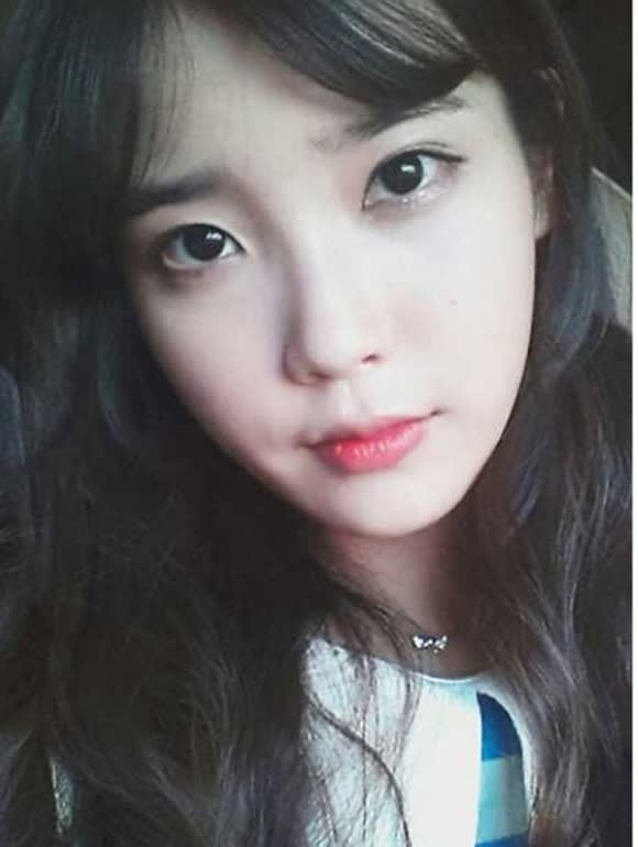 IU reveals a new photo of herself