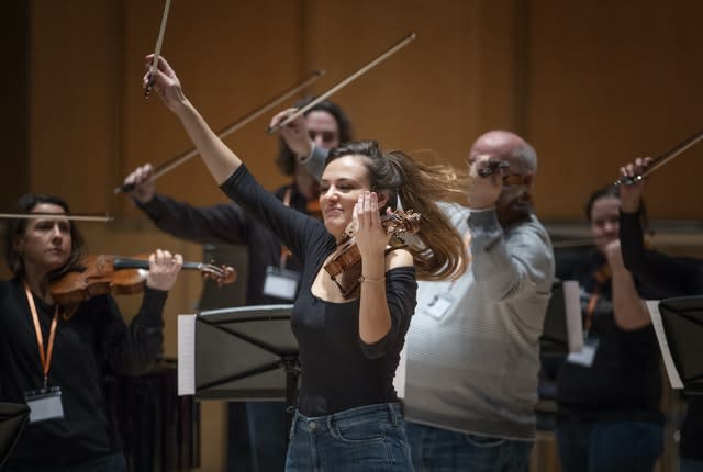 Violinist Nicola Benedetti 