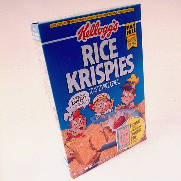 rice krispies box