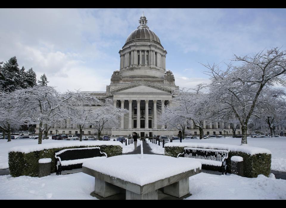 On February 13, 2012, Gov. Christine Gregoire (D) <a href="http://www.huffingtonpost.com/2012/02/13/washington-gay-marriage-signed-chris-gregoire_n_1273887.html" target="_blank">signed a law allowing same-sex marriage ceremonies</a> to begin on June 7, 2012. The process was delayed by gay marriage opponents who gathered enough signatures to put the issue up to a state vote in November 2012.  <a href="http://www.huffingtonpost.com/2012/12/09/washington-gay-marriage-law_n_2266574.html" target="_blank">Gay marriage passed on November 7, 2012.</a> The official determination for Washington did not come until one day after the election because of the state's mail-in voting system.