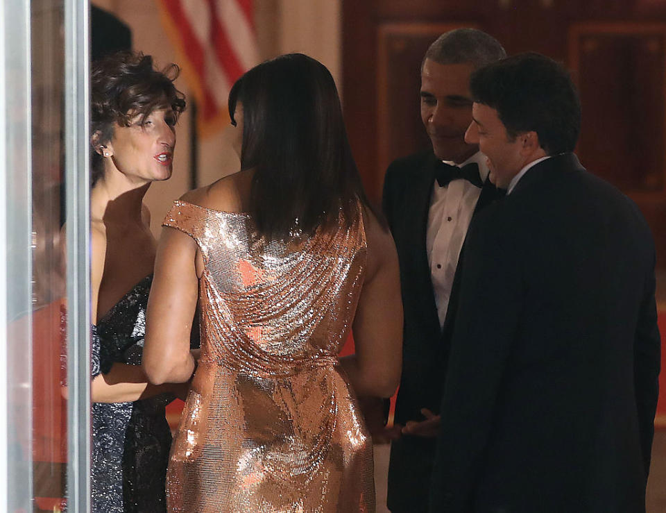 President And Mrs. Obama Host State Dinner For Italian PM Renzi