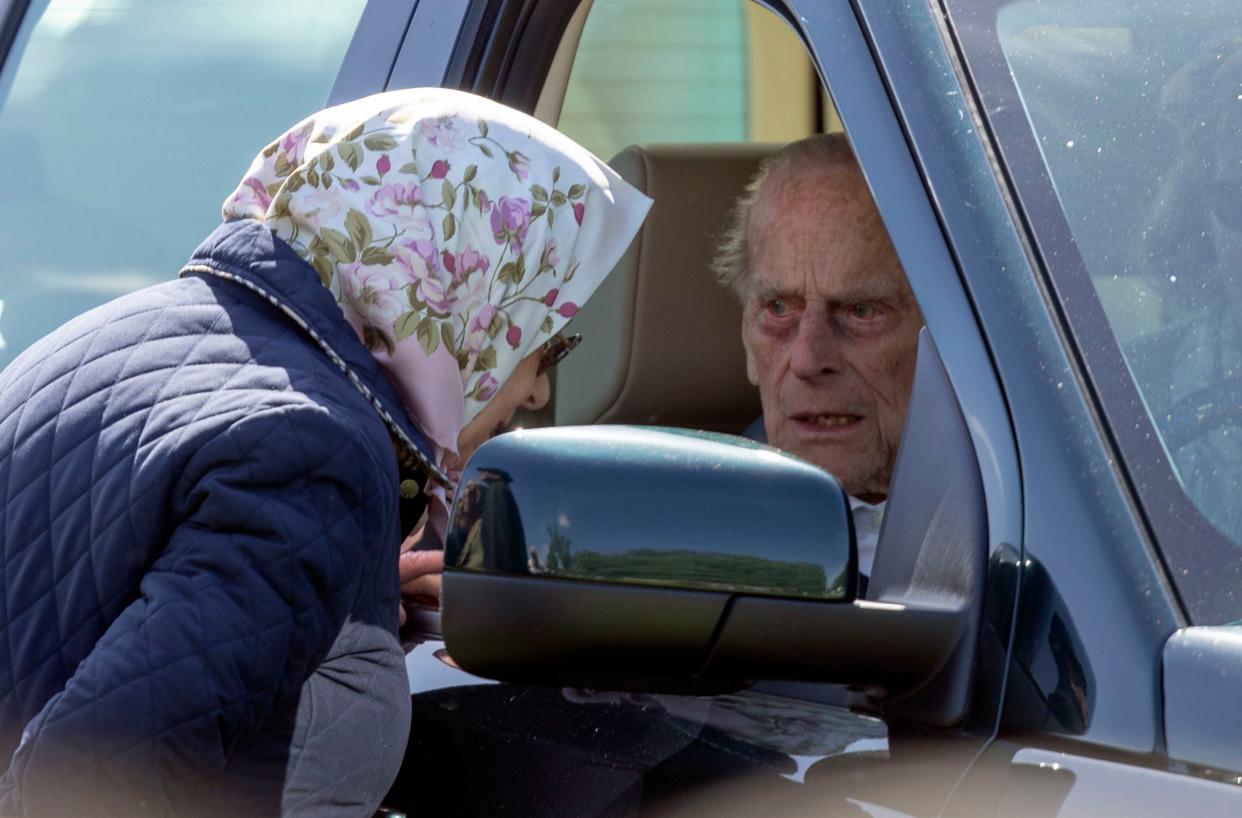 The Duke of Edinburgh, then aged 97,  was left “very shocked” and shaken when the Land Rover Discovery he was driving was involved in a collision with a Kia as he drove near the Queen’s Sandringham estate (PA)