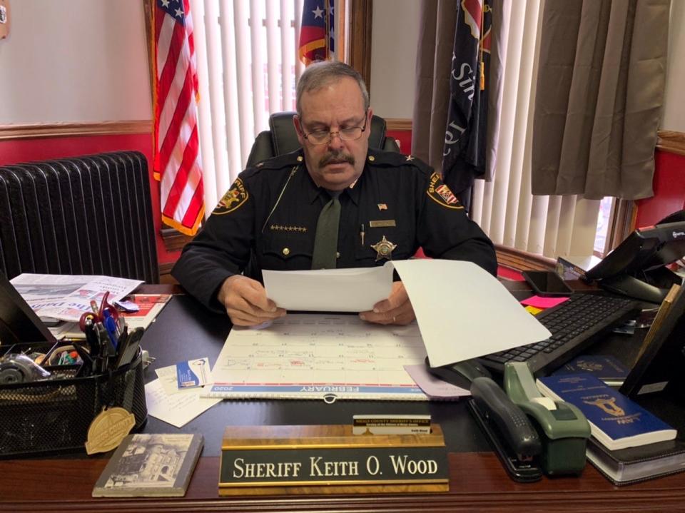 Former Meigs County Sheriff Keith Wood, who pled guilty Sept. 7 to theft in office.