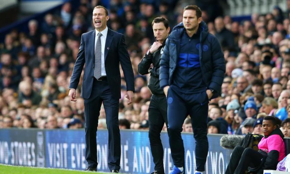 Duncan Ferguson and Frank Lampard