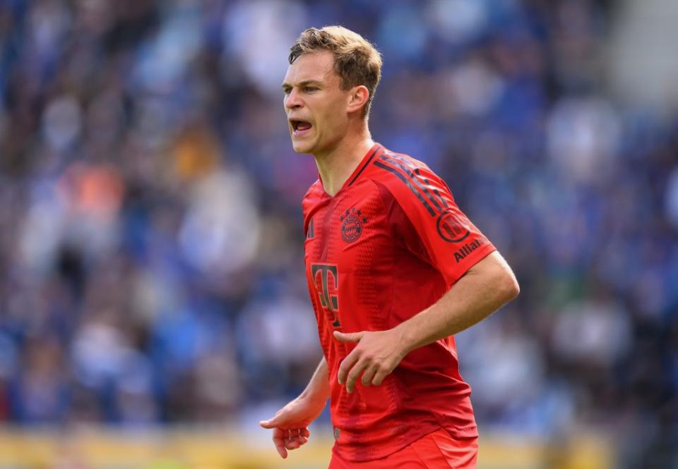 <em>Real Madrid can sign Joshua Kimmich on a free transfer next year. (Photo by Matthias Hangst/Getty Images)</em>