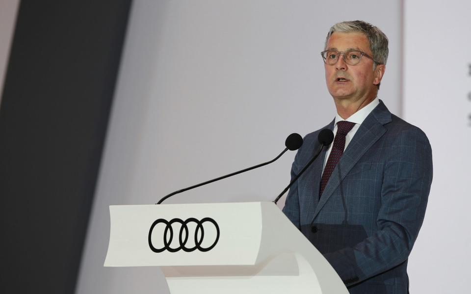 Audi chief Rupert Stadler has been taken into custody in one of the most high-profile arrests of the emissions scandal - Bloomberg