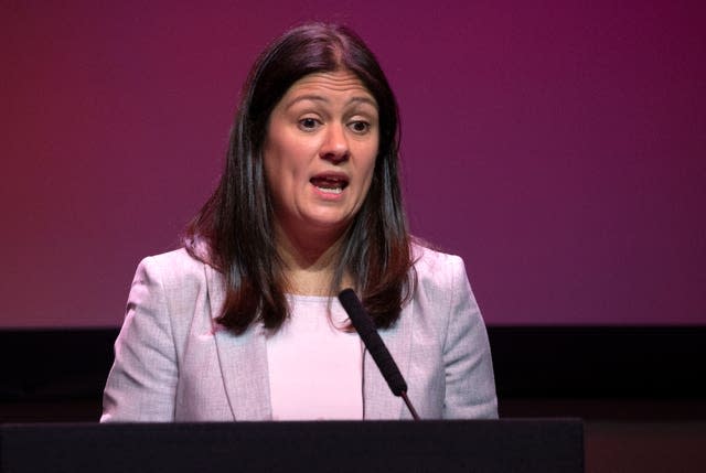 Shadow foreign secretary Lisa Nandy