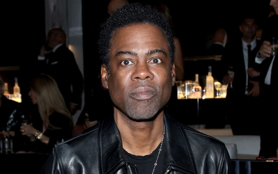 Comedian Chris Rock fuhr ebenfalls auf dem Truck aus dem Chaos. Er hatte das Festival gemeinsam mit Diplo besucht. (Bild: 2022 Getty Images/Dimitrios Kambouris)