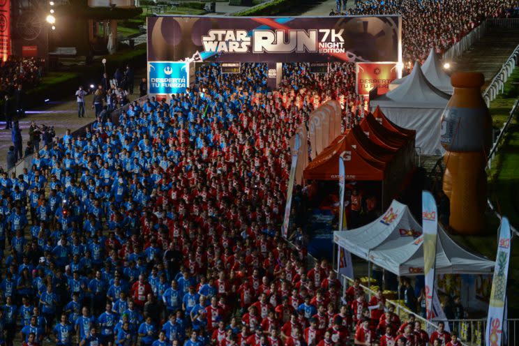 Amateur and professional runners, as well as Star Wars fans, will be captivated at the Star Wars Run Singapore 2017