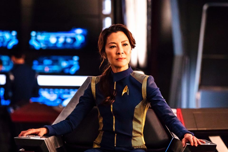 MICHELLE YEOH in STAR TREK: DISCOVERY (2017), directed by ALEX KURTZMAN and BRYAN FULLER. Credit: CBS Television Studios, Living Dead Guy Productions, Rodden / Album