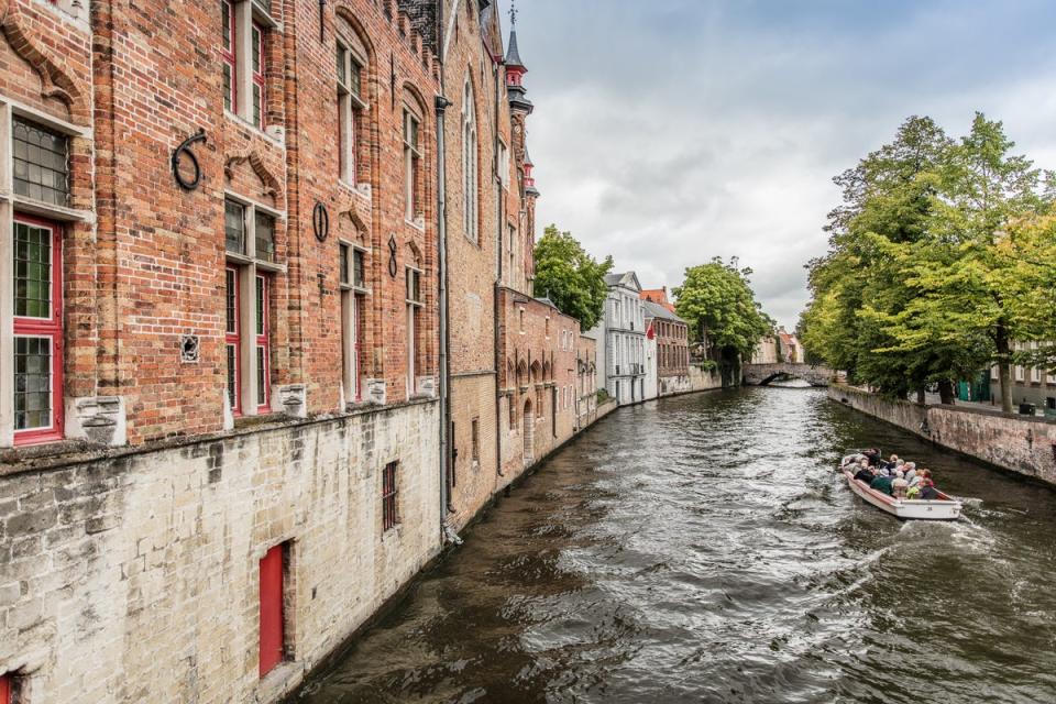 After the train, boat rides await in Bruges (Pieter D'Hoop)