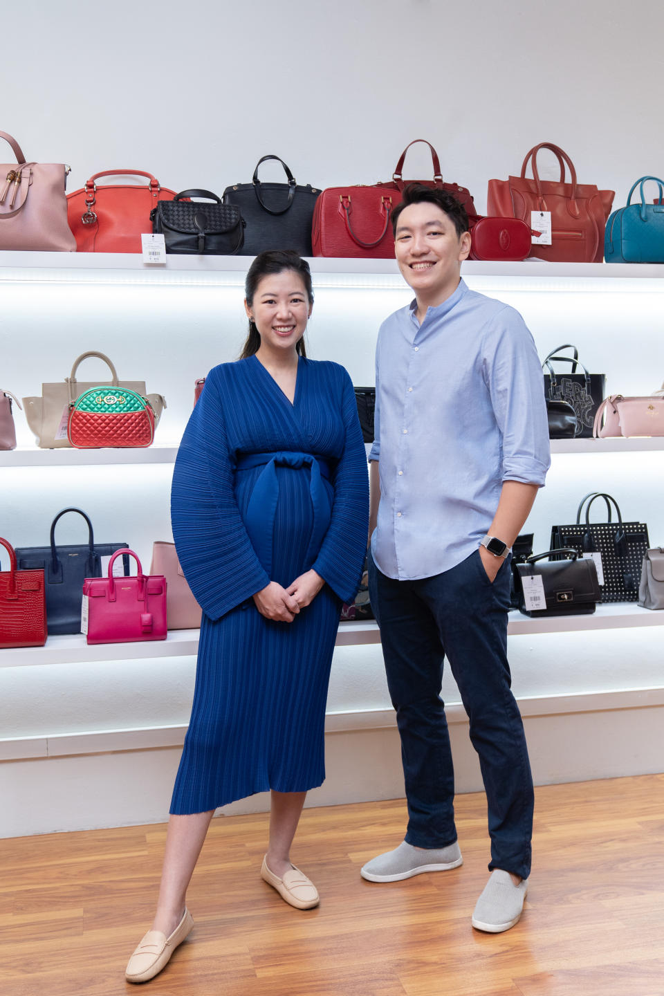 Chris Halim and Raena Lim. (PHOTO: Style Theory)