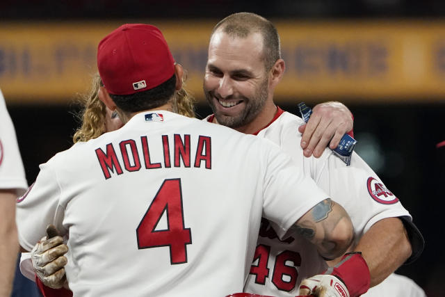 PHOTOS: Tyler O'Neill's jersey ripped off after walk-off homerun