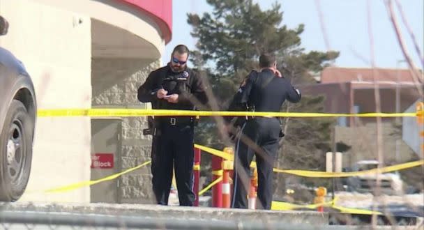 PHOTO: Police respond to a shooting at a Target in Omaha, Neb., Jan. 31, 2023. (KETV-ABC)