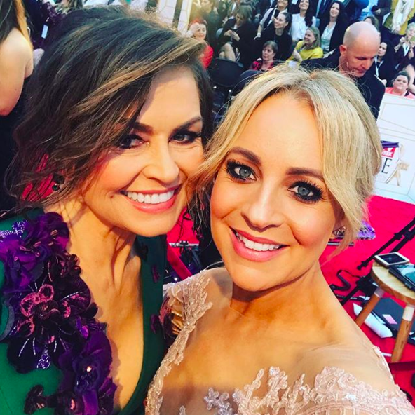 Lisa Wilkinson sets the record straight on those Carrie Bickmore ‘feud’ rumours. Source: Instagram/bickmorecarrie