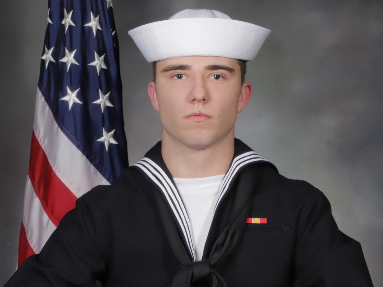 U.S. Navy Seaman Recruit David "Dee" Spearman.