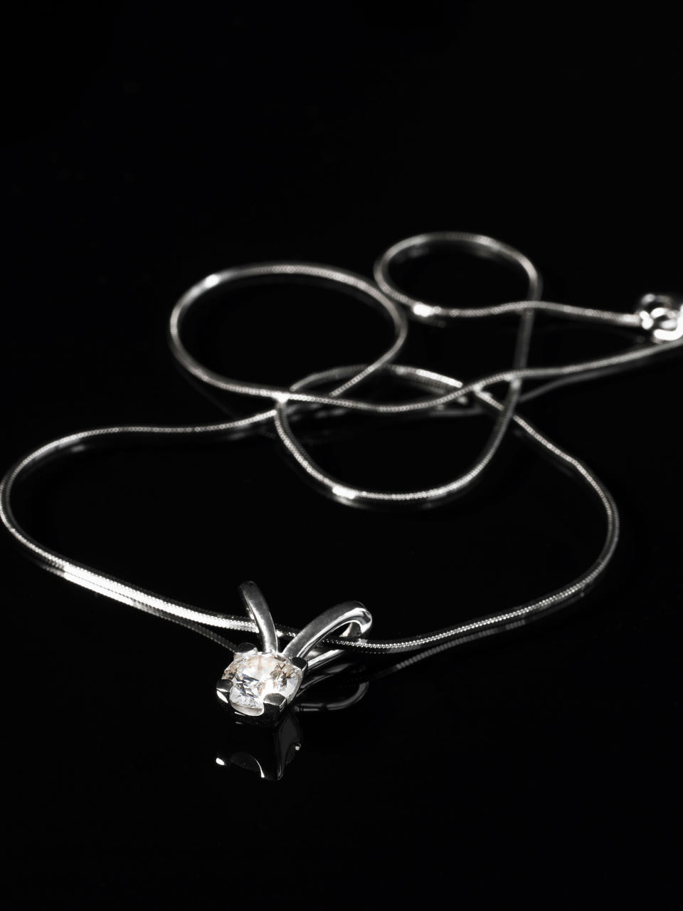 A diamond necklace