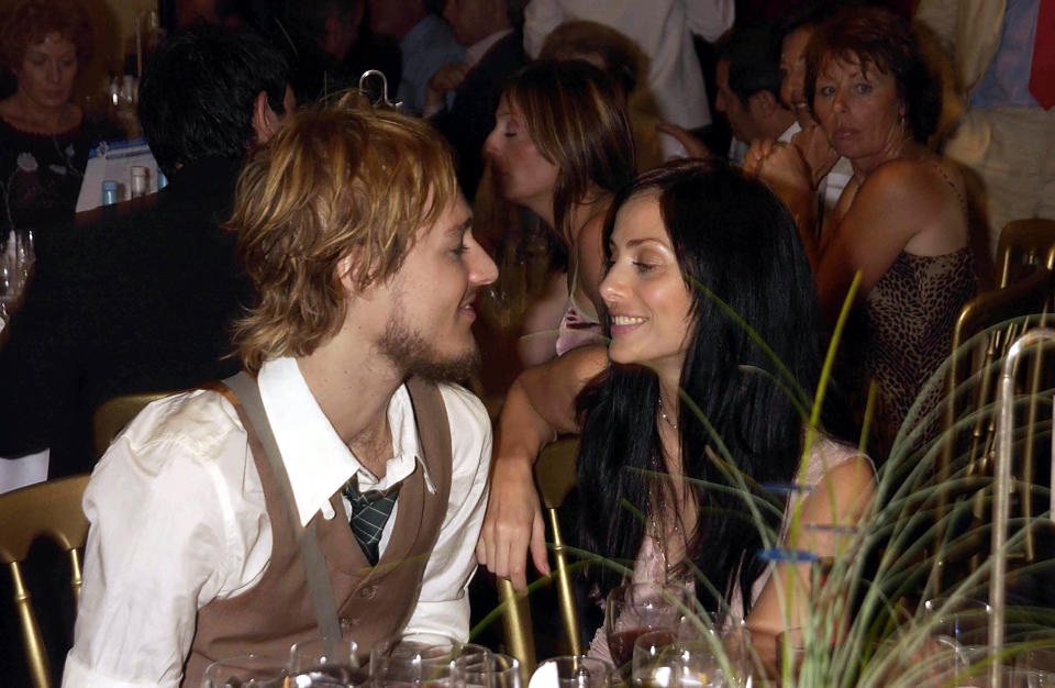 UNITED KINGDOM - JUNE 27:  Natalia Imbruglia And Fiance Daniel Johns, Silver Clef Lunch Of Behalf Of The Nordoff Robbins Music Theraphy Charity At The Hotel Intercontinental Hyde Park In London  (Photo by Dave Benett/Getty Images)