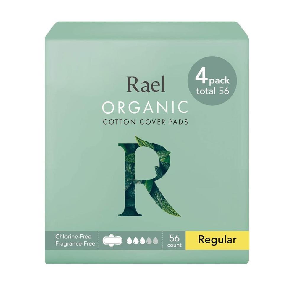 1) Rael 100% Organic Cotton Menstrual Regular Pads (Pack of 4)