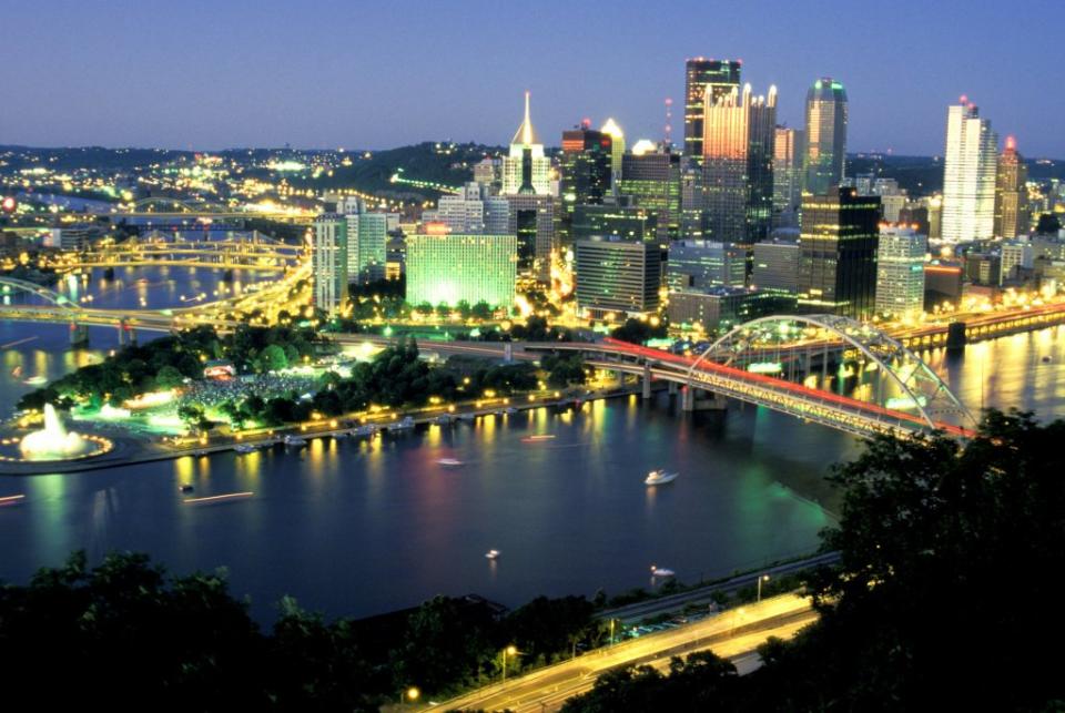 Pittsburgh has been working to become a tourist destination. Universal Images Group via Getty Images