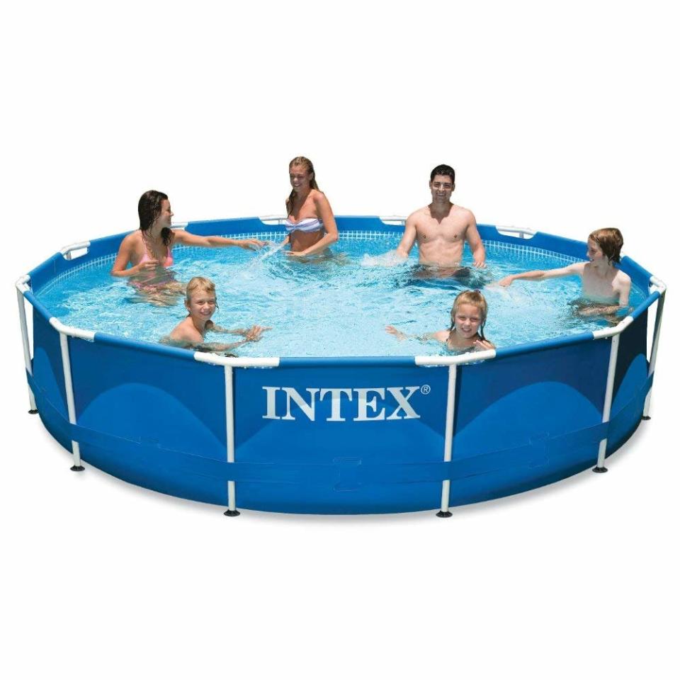 Intex 12’ x 30” Metal Frame Pool with Filter Pump
