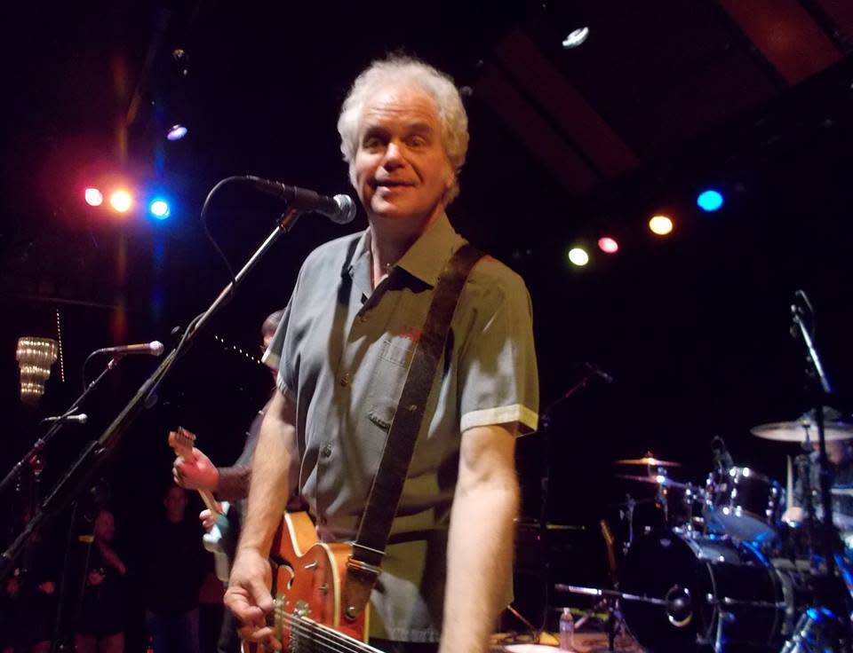 John Teagle performs at a reunion concert of The Walking Clampetts.