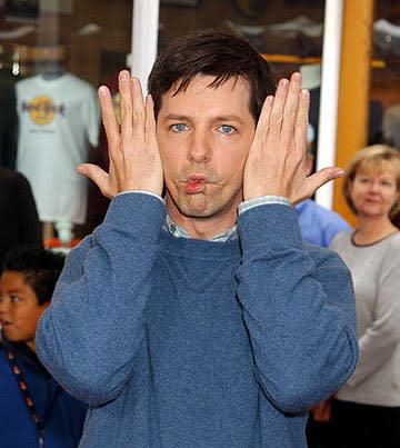 Sean Hayes at the LA premiere of Universal's Dr. Seuss' The Cat in the Hat