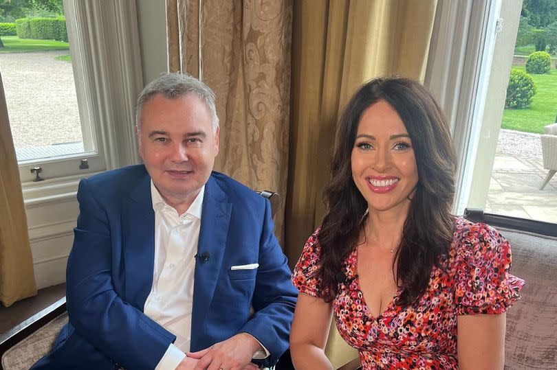 Eamonn Holmes seen enjoying lunch date with presenter Hayley Sparkes after Ruth Langsford split