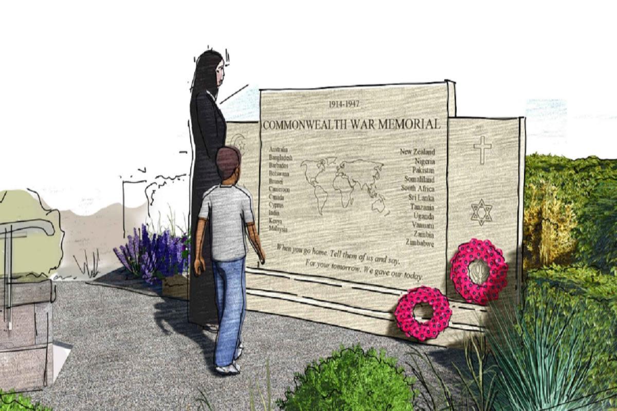 An artist's impression of the planned memorial <i>(Image: Bradford Council)</i>