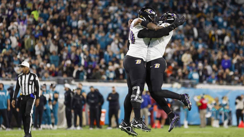 It's now four straight wins for the Ravens. - David Rosenblum/Icon Sportswire/Getty Images