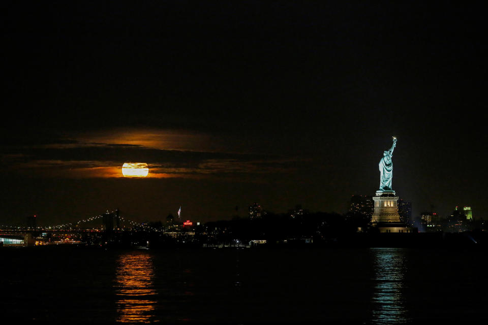 Brightest supermoon in almost 69 years