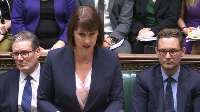 Chancellor Rachel Reeves making a statement in the House of Commons on public finances following the audit of the spending inheritance left by the previous administration