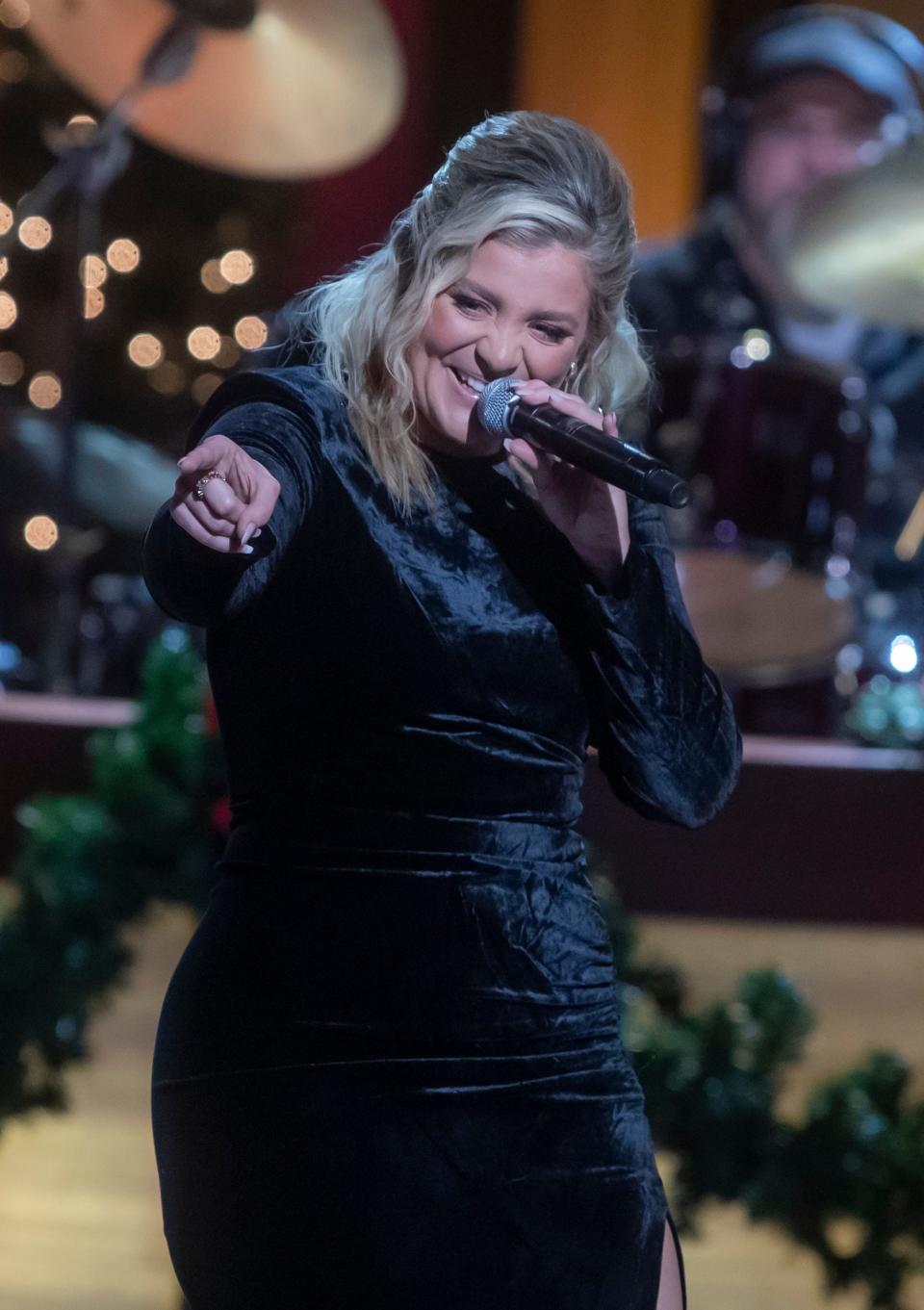 Lauren Alaina performs at the Grand Ole Opry Saturday December 18, 2021.