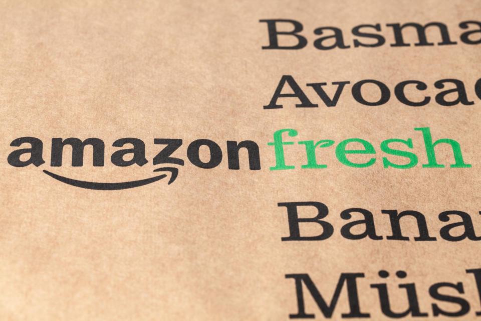 Wie gut sind Amazon Fresh & Co.? Deutsche Institut für Service-Qualität hat Online-Shops für Lebensmittel getestet. (Bild: ddp)